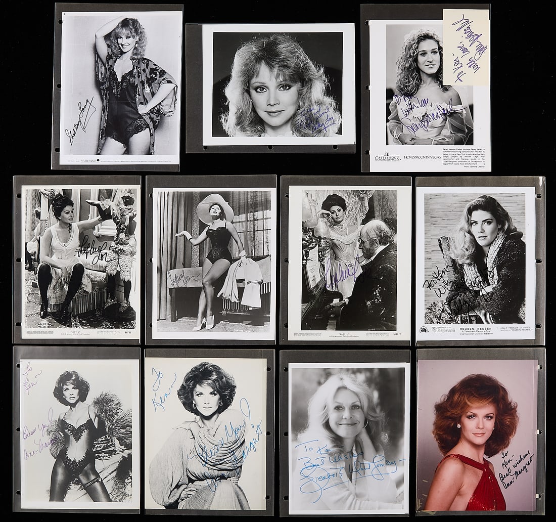 20 Actress Autographs - Long, Parker, & More (1 of 9)