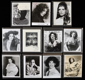 18 Actress Autographs - Radner, Roberts, & More
