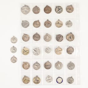 33 Italian Navy Battleship Medals