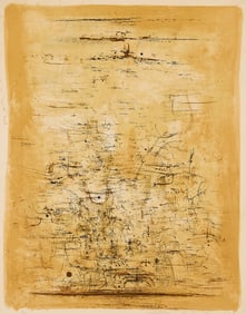 Zao Wou-Ki "Vol D'oiseaux" Lithograph 1954