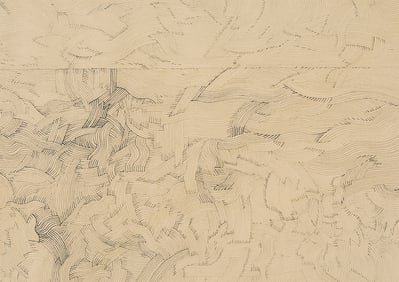 George Morrison Horizon Line Drawing 1974