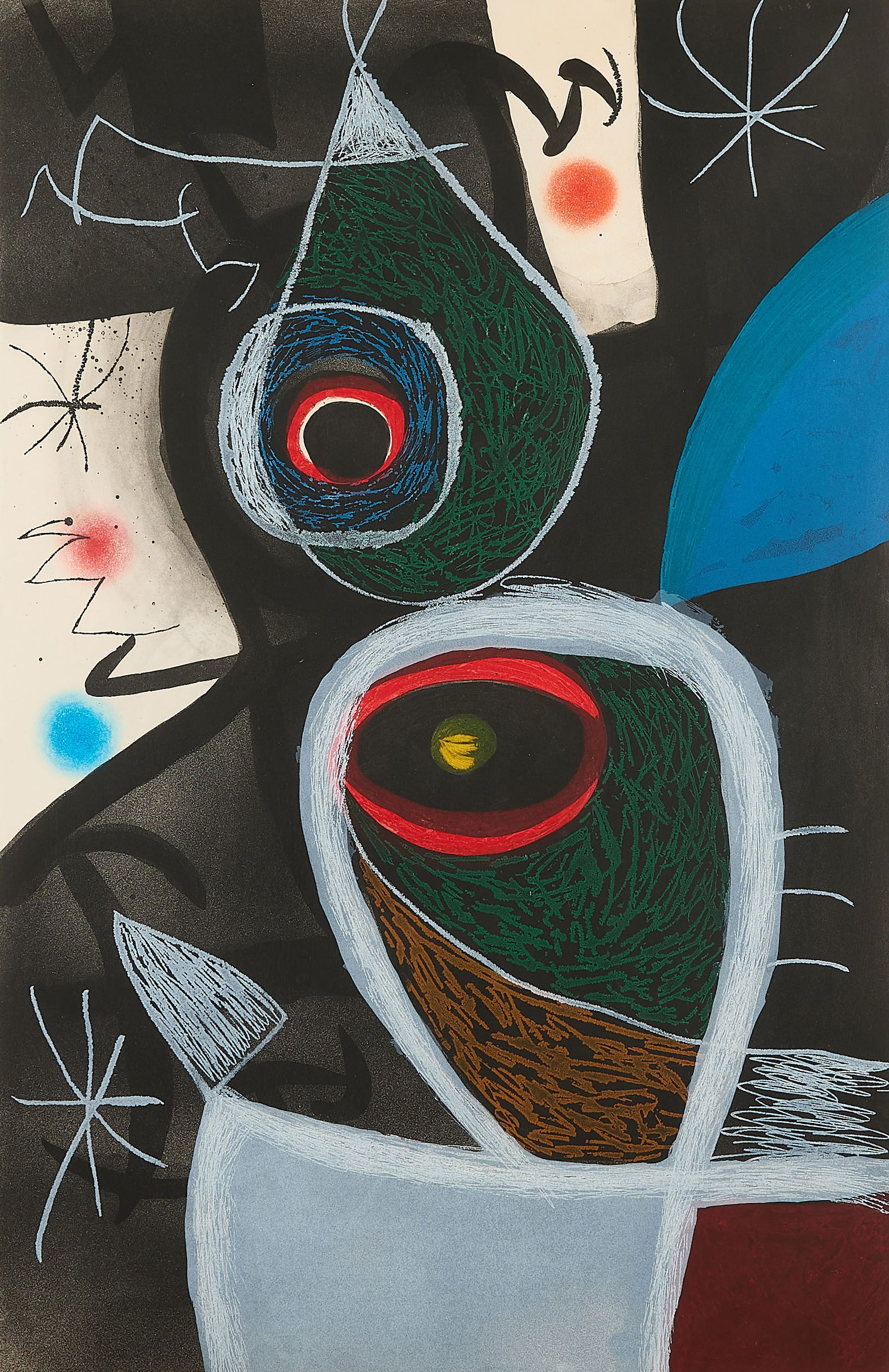 Joan Miro "The Sleepwalker" Etching 1974 (1 of 7)