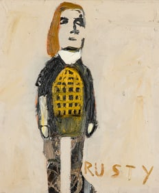 James Havard "Rusty" Oil Painting 2001