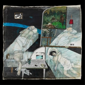 James Davis "Sleep" Oil Painting 2000