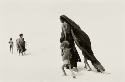 Sebastiao Salgado "Lake Faguibine, Mali" Photo