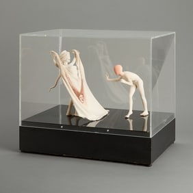 Patti Warashina "Loss of Identity" Clay Sculpture