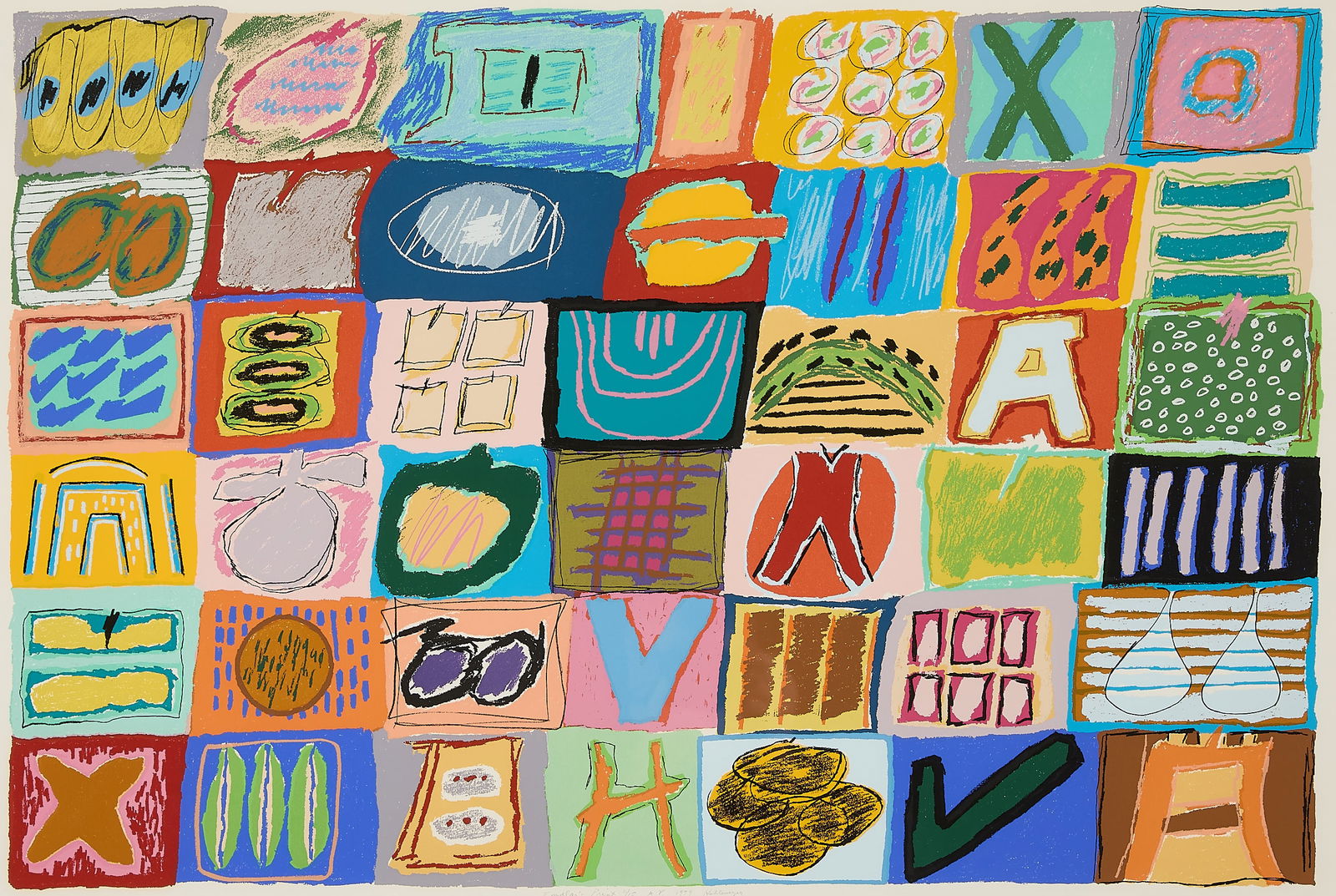 Ida Rittenberg Kohlmeyer "Findlay's Print" 1979 (1 of 7)