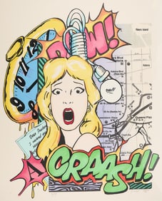 Crash "Dear Prudence" Screenprint 1989