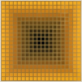 Victor Vasarely "Mexico City" Op-Art Print 1982