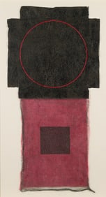 David Shapiro "Lady & Samurai 21" Mixed Media