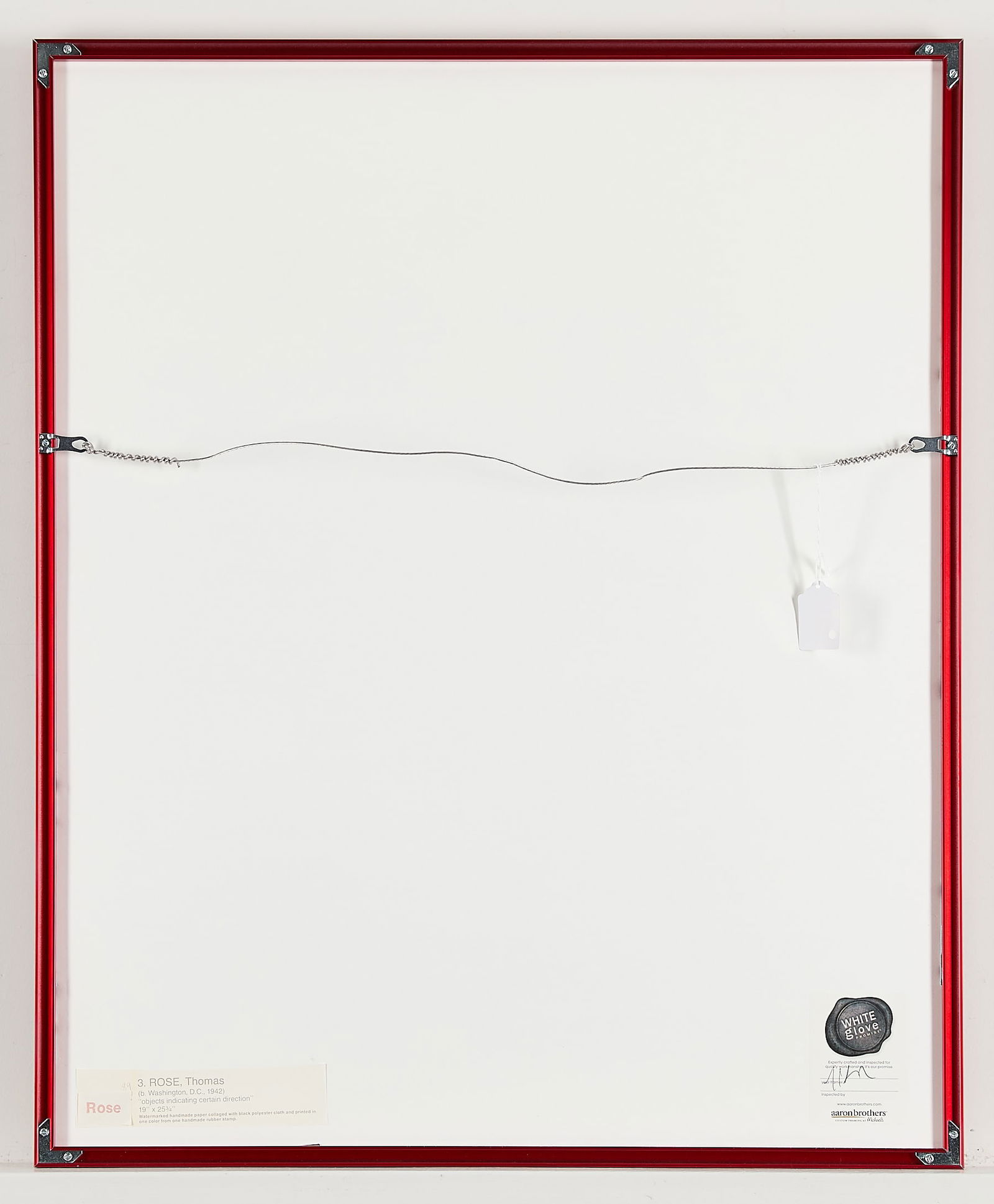 Thomas Rose "Objects Indicating Direction" MM 1978 - 7