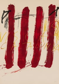 Antoni Tapies Viyca Catalunya Poster Lithograph