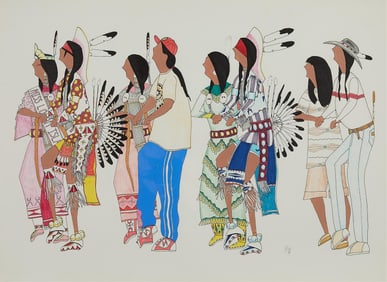 Dwayne Wilcox Mixed Media Drawing 1998