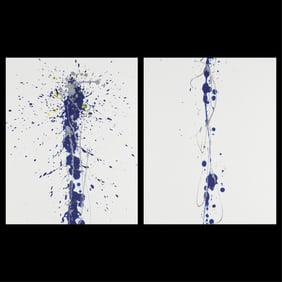 Drip Painting "I'm Living in Limbo..." 2000