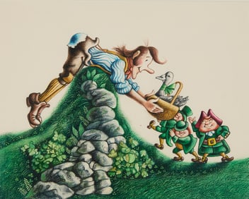 Gerald McDermott Tim O'Toole Cover Illustration