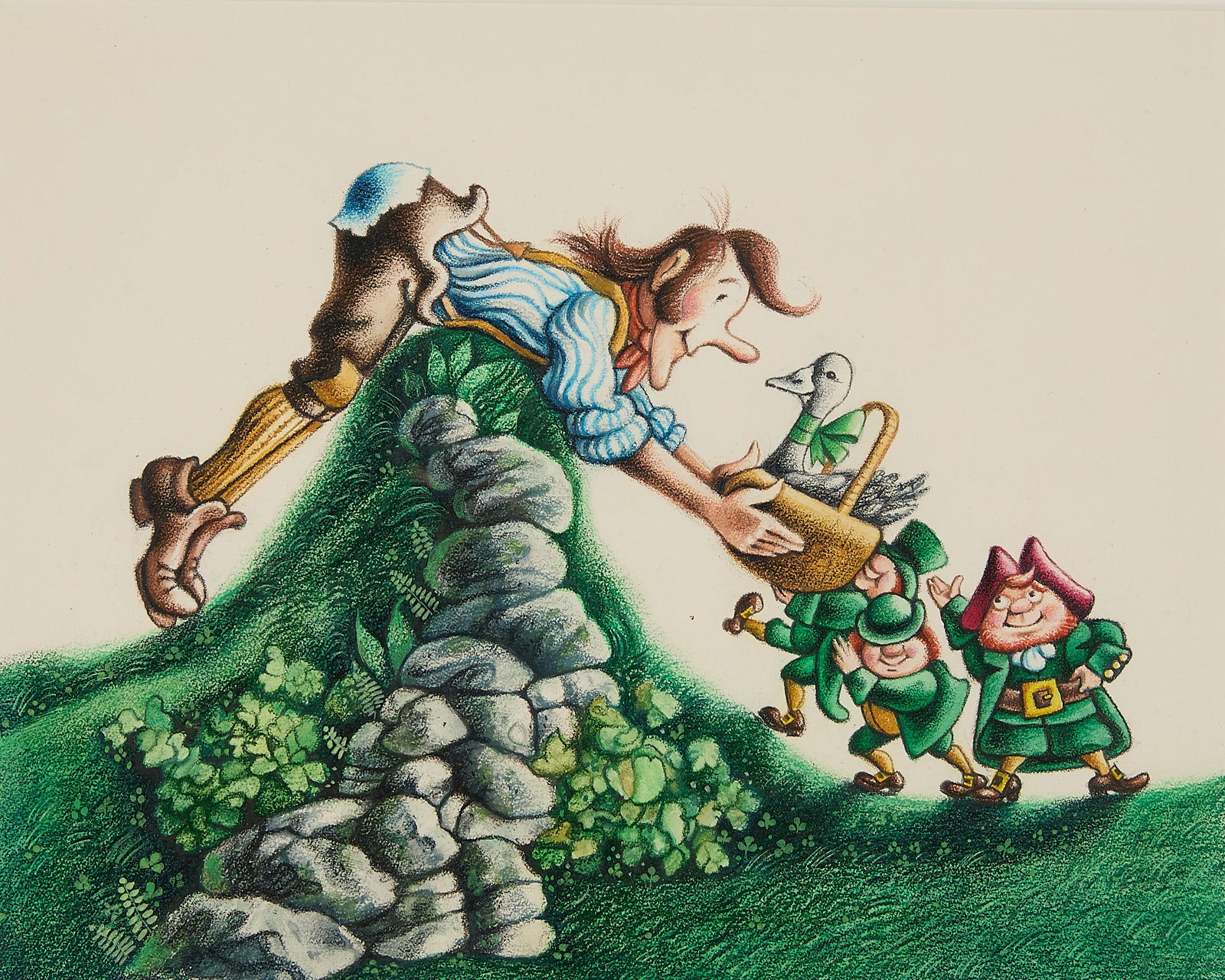 Gerald McDermott Tim O'Toole Cover Illustration (1 of 4)