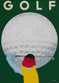 Razzia "Golf" Advertising Poster 1982