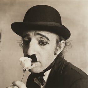 Irving Penn "Woody Allen as Chaplin" Photograph