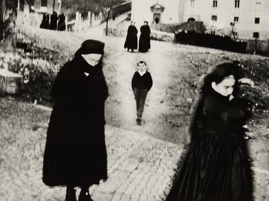 Mario Giacomelli "Scanno Boy" Photograph