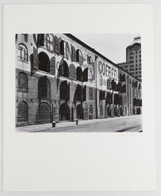 Berenice Abbott "Warehouse, Water & Dock St" Photo