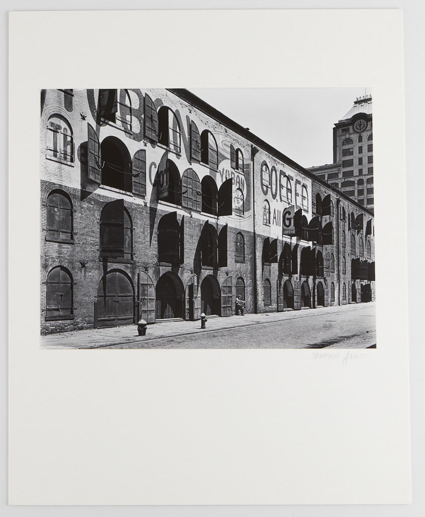 Berenice Abbott "Warehouse, Water & Dock St" Photo (1 of 6)
