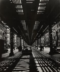 Otto Umbehr Umbo "New York, Third Ave" Photograph