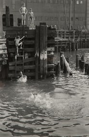 Sid Kaplan "Chelsea Piers, NYC" GSP 1955