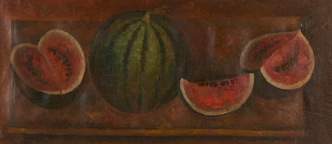 Rolf Meyer "Watermelons" Still Life Painting