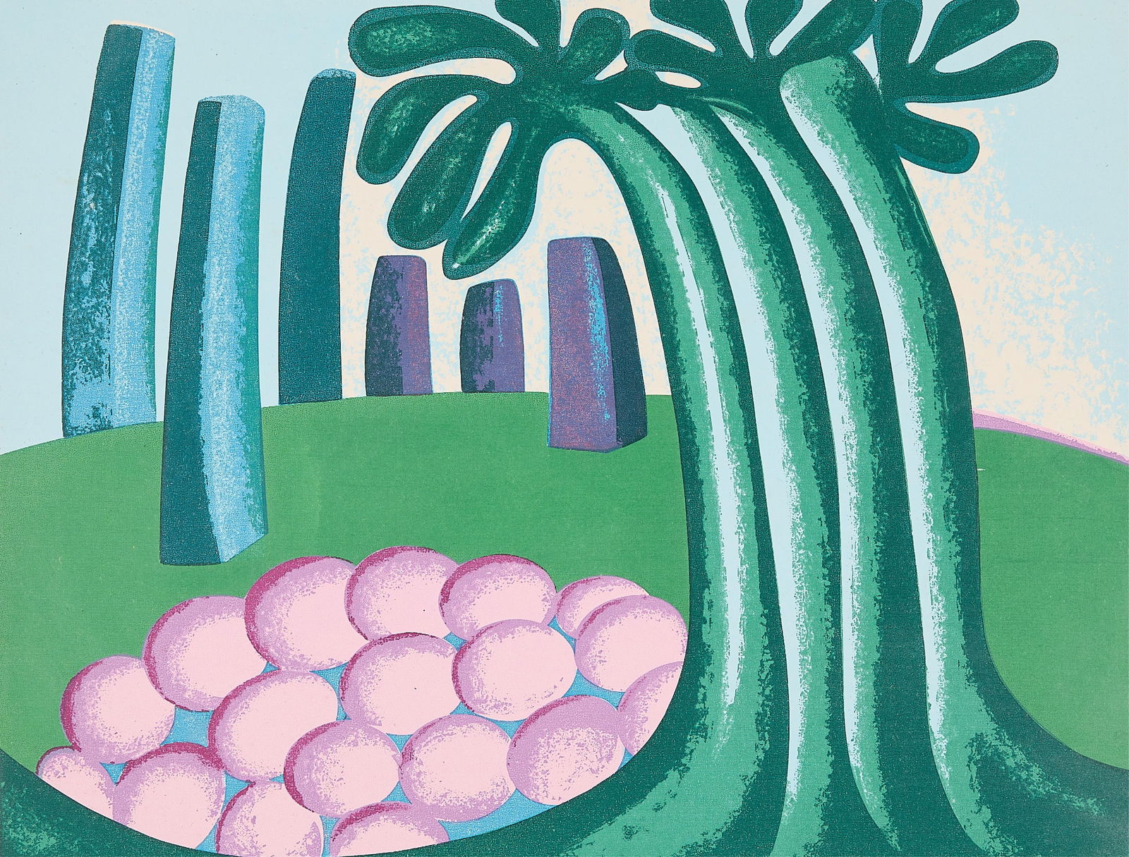 Tarsila do Amaral "Floresta" Serigraph 1972 (1 of 3)