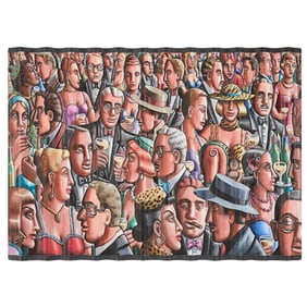 P.J. Crook "Opening Night" 3D Painting