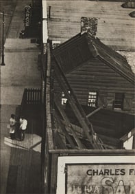 Paul Strand "House & Billboard" Photogravure 1916