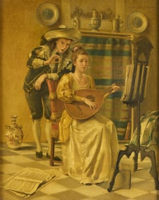 Francis Shedd Frost Musicians Painting