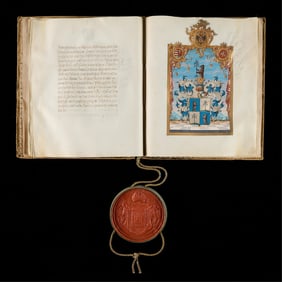 18th c. Royal Austrian Patent of Nobility Document