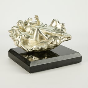 Frederick Hart "Genesis" Bronze with Silver Patina