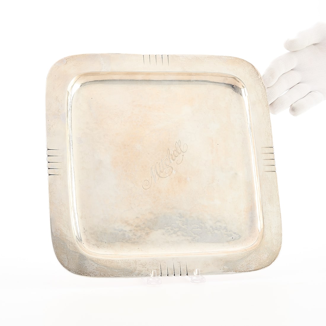 Porter Blanchard Sterling Silver Tray - 28.38 ozt (1 of 6)
