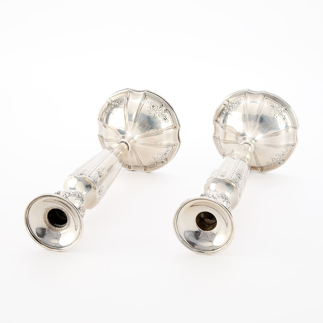 Pr American Weighted Sterling Candlesticks 1965.1g - 3