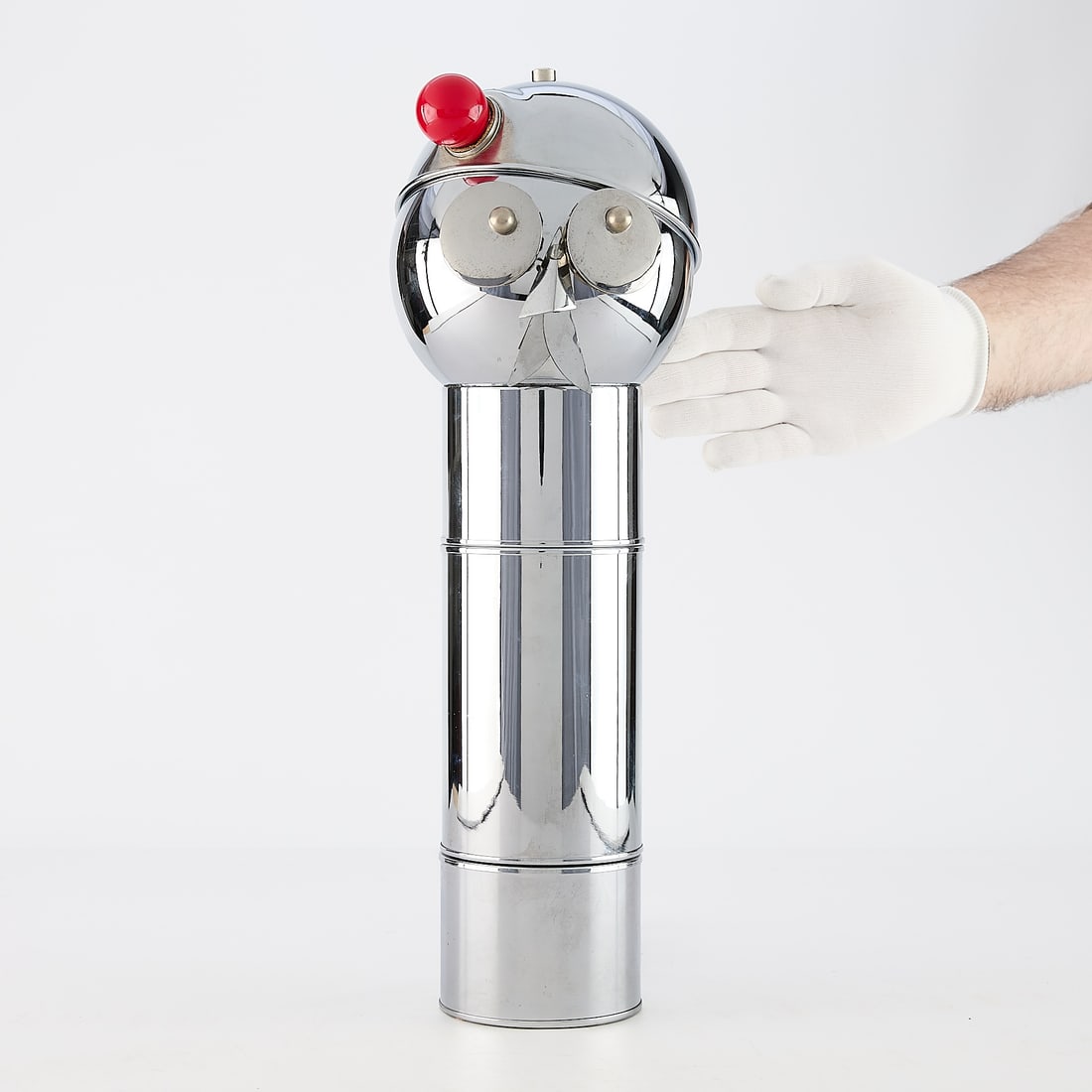 Style of Torino MCM Chrome Robot Table Lamp (1 of 5)