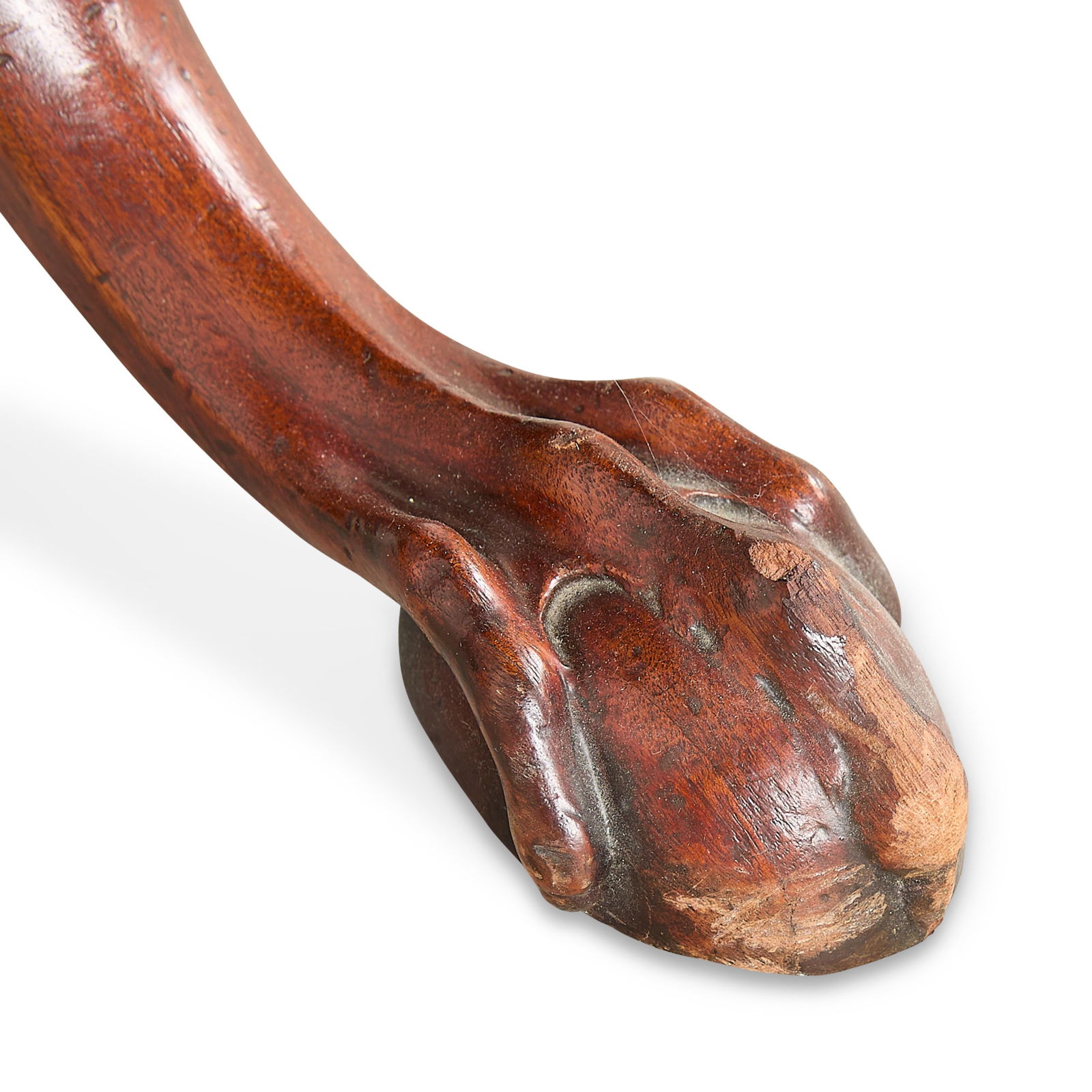 Chippendale Style Snap-Top Pierced Edge Tea Table - 6