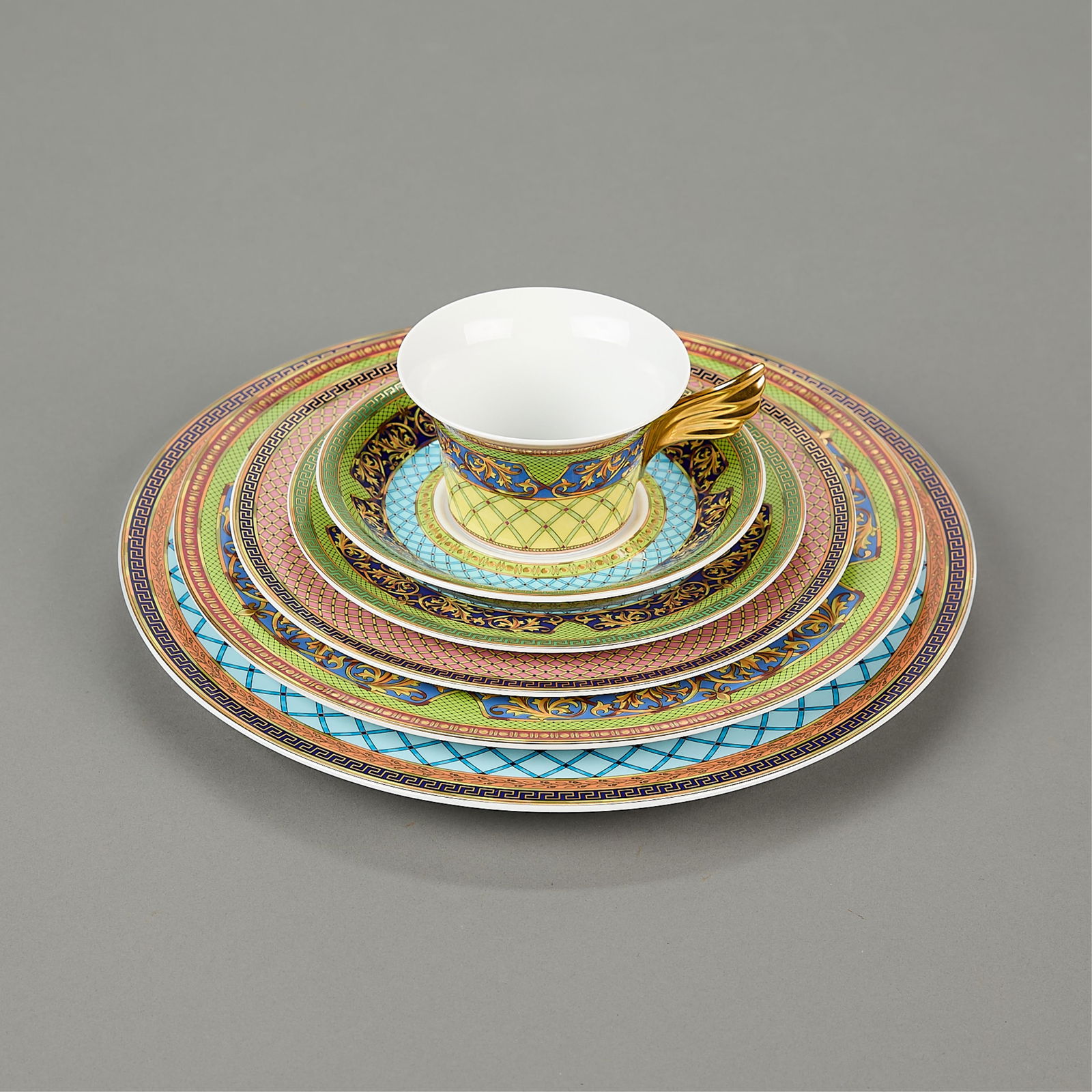 Set 6 Versace for Rosenthal "Russian Dream" Dishes (1 of 7)