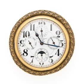 E.F. Caldwell Decorative Desk Clock