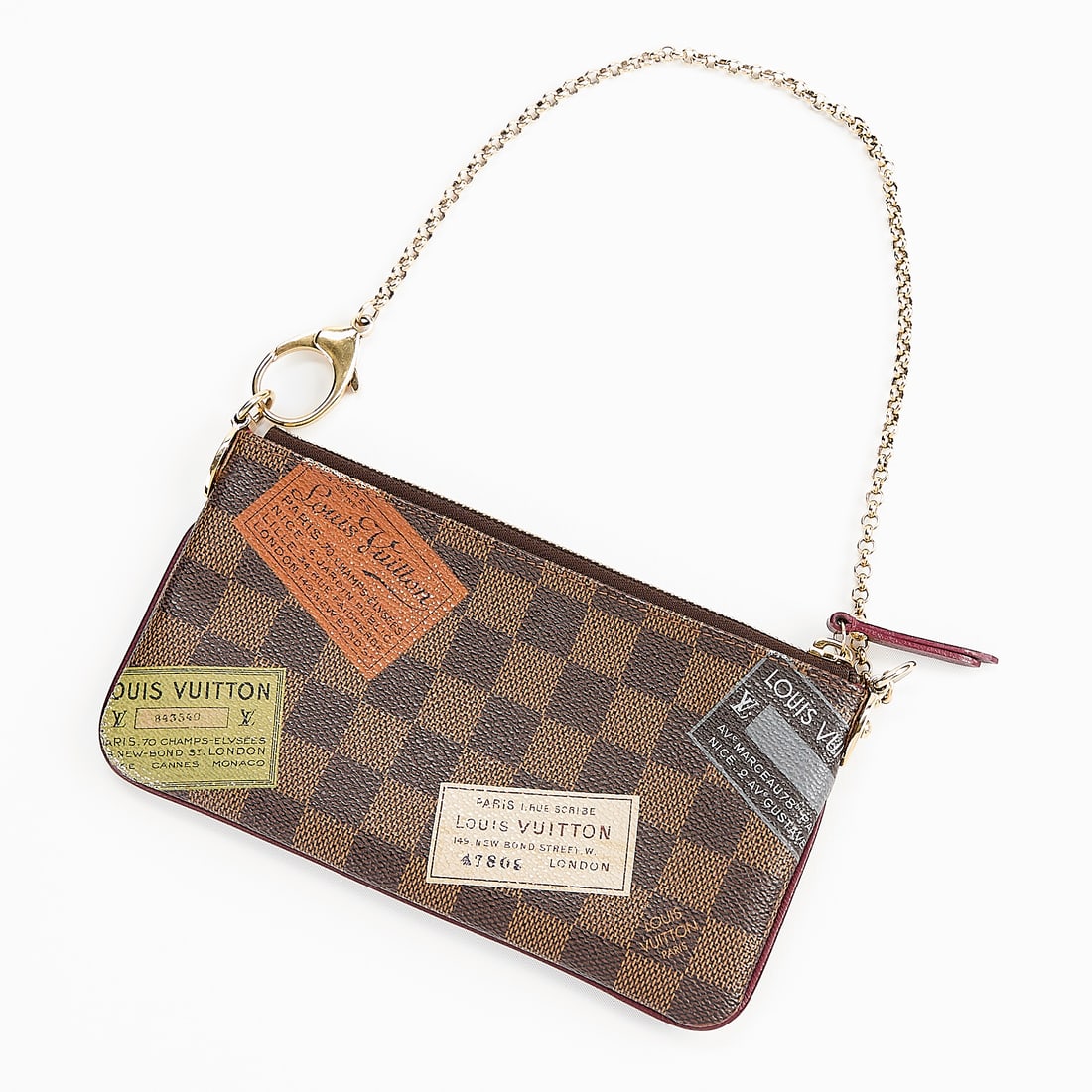 Louis Vuitton Trunks Labels Pochette Mila MM (1 of 8)