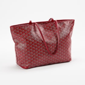 Goyard Red Artois MM Bag