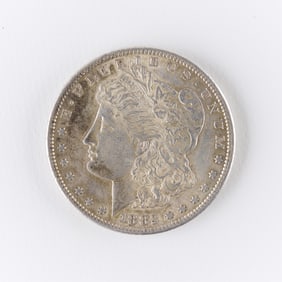 1882-S Morgan Silver Dollar Coin AU/MS