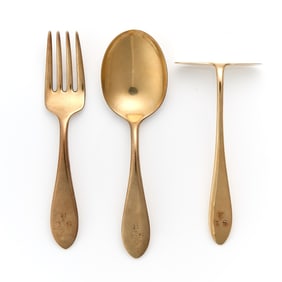 Gorham 14k Yellow Gold Childrens Flatware