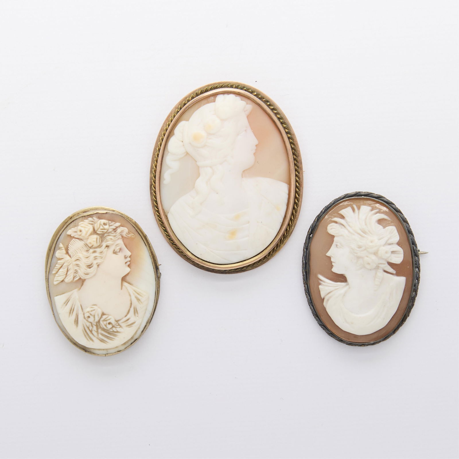 3 Gold & Other Cameos (1 of 2)