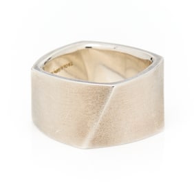 Frank Gehry for Tiffany & Co Sterling Silver Torque Ring