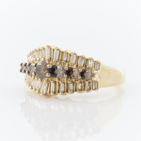 10k Gold & Diamond Ring