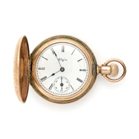 Elgin Gold Filled Hunter Watch