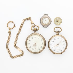 4 Base Metal Watches