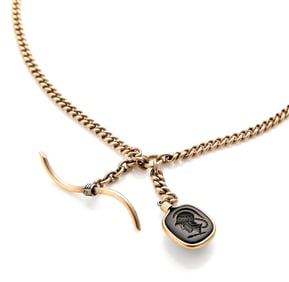 Gold Plated Watch Chain